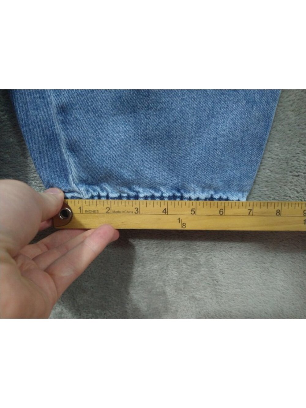 Judy Blue Joggers Womens 20W Denim High Waist Stretch Drawstring Medium Wash - Picture 6 of 10
